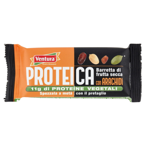 Ventura Proteica Barretta di frutta secca con Arachidi 50 g