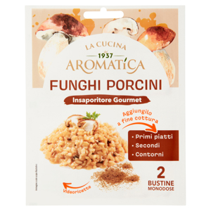 Aromatica Funghi Porcini Insaporitore Gourmet  2 x 1 g
