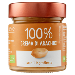 Euro Company 100% Crema di Arachidi Bio 175 g