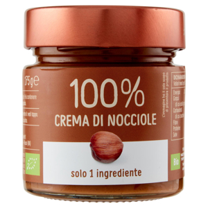 Euro Company 100% Crema di Nocciole Bio 175 g