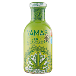 Yamas ice tea Tè Verde & Cannabis con miele 360 ml
