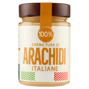 Euro Company 100% Crema Pura di Arachidi Italiane 300 g