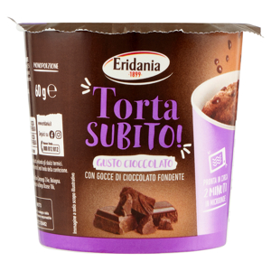 Eridania Torta Subito! Gusto Cioccolato 60 g