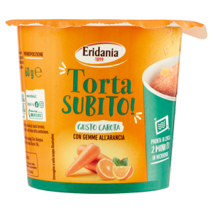 Eridania Torta Subito! Gusto Carota 60 g