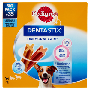 Pedigree Dentastix Snack per igiene orale Cane Piccolo 35 Pezzi 550 g