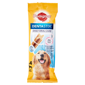Pedigree Dentastix Snack per igiene orale Cane Grande 4 Pezzi 154 g