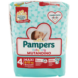 Pampers Baby-dry Mutandino Maxi 23 pz