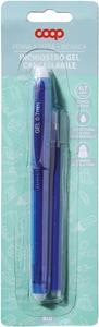 Penna a Sfera Blu + Ricarica Inchiostro Gel Cancellabile 