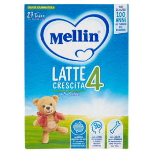 MELLIN 4 - Latte di Crescita in Polvere per Bambini da 2 a 3 anni 770g