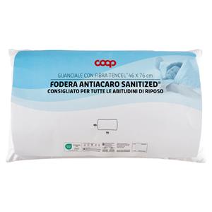 Guanciale con Fibra Tencel 46 x 76 cm Fodera Antiacaro Sanitized 