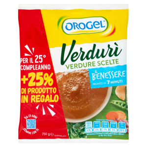Orogel Il Benessere Verdurì Verdure Scelte Surgelati 750 g