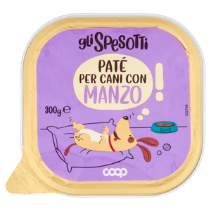 Patè per Cani con Manzo 300 g