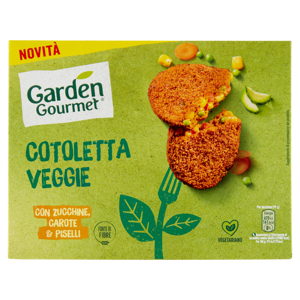 GARDEN GOURMET Cotoletta Veggie Vegetariana Surgelata 180 g