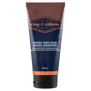 King C Gillette Original Shave Cream 175 ml