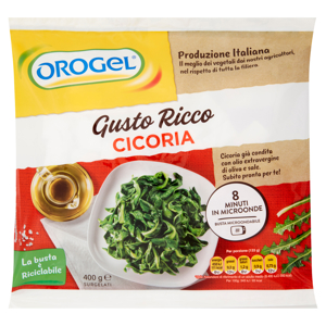 Orogel Gusto Ricco Cicoria Surgelati 400 g