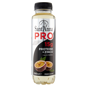 Sant'Anna Pro 15g Proteine + Zinco Gusto Tropical 330 ml