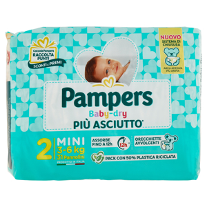 Pampers Baby-dry Mini 31 pz