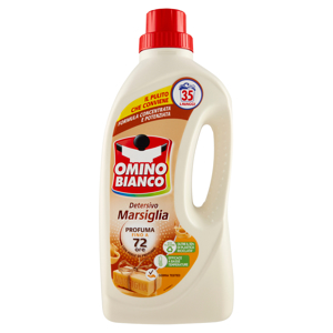 Omino Bianco Detersivo Lavatrice Liquido Marsiglia 35 Lavaggi 1400 ml