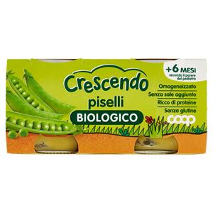 Omogeneizzato piselli Biologico 2 x 80 g