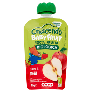 Baby Fruit 100% Frutta Biologica frullato di mela 90 g