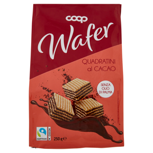 Wafer Quadratini al Cacao 250 g