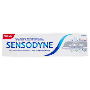 Sensodyne Dentifricio Gentle Whitening per Denti Sensibili, Effetto Sbiancante 75 ml
