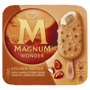 Magnum Wonder Golden Toffee 3 Gelati 208,5 g