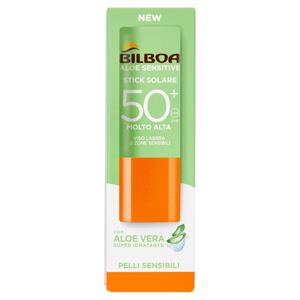 Bilboa Aloe Sensitive Stick Solare 50+ Molto Alta 12 ml