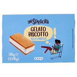 Gelato Biscotto alla Vaniglia 12 x 45 g