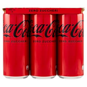 Coca-Cola Zero 6 x 33 cl