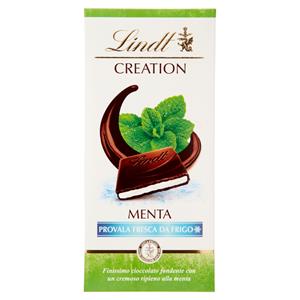 Lindt Creation Tavoletta Cioccolato fondente Menta 150 g