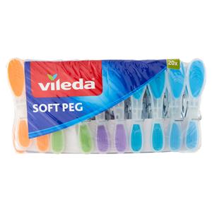 Vileda Soft Peg Mollette da Bucato 20 pz