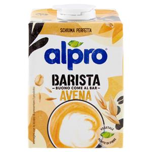 ALPRO Barista Avena, Bevanda 100% Vegetale, Basso Contenuto di grassi, Senza Lattosio, 500 ml