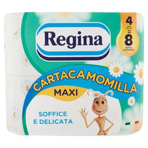 Regina Cartacamomilla carta igienica 4 rotoli