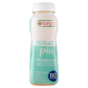 OrtoRomi Estratto più Probiotico mela, banana, guava rosa, avena, probiotico 250 ml