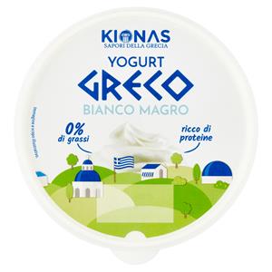 Kionas Yogurt Greco Bianco Magro 0% di grassi 500 g