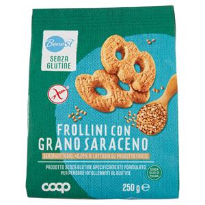 Frollini con Grano Saraceno Senza Glutine 250 g