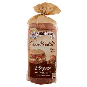 Mulino Bianco Gran Bauletto Pane Integrale con Semi e noci 465g