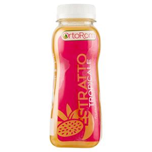 OrtoRomi Estratto Tropicale frutto della passione, mango, ananas, banana e mela 250 ml