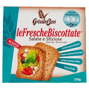 GrissinBon leFrescheBiscottate Salate e Sfiziose 250 g