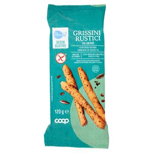 Grissini Rustici ai Semi Senza Glutine 120 g