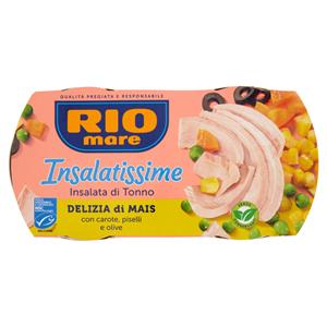 Rio mare Insalatissime Delizia di Mais con carote, piselli e olive 2 x 160 g