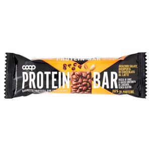 Protein Bar Arachidi Salate, Ricoperta di Cioccolato al Latte 50 g