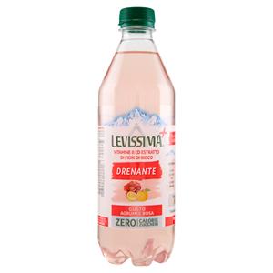 LEVISSIMA¿ Drenante, Acqua al gusto di Agrumi e Rosa 50 cl