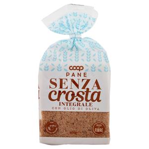 Pane Senza crosta Integrale con Olio di Oliva 400 g