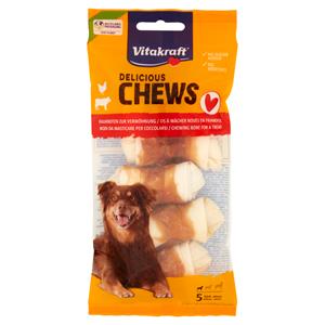 Vitakraft Delicious Chews Nodi da Masticare per Coccolarsi 5 pezzi 70 g