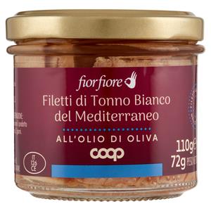 Filetti di Tonno Bianco del Mediterraneo all'Olio di Oliva 110 g