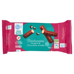 Bastoncini ricoperti di Cioccolato al latte 130 g