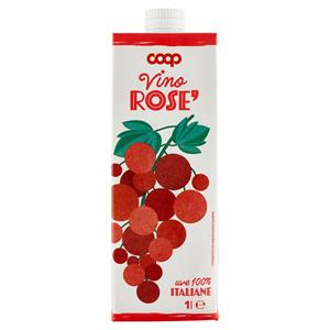 VINO ROSATO COOP BRICK 1L