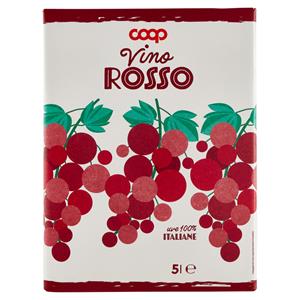 VINO ROSSO COOP BAG  LT 5